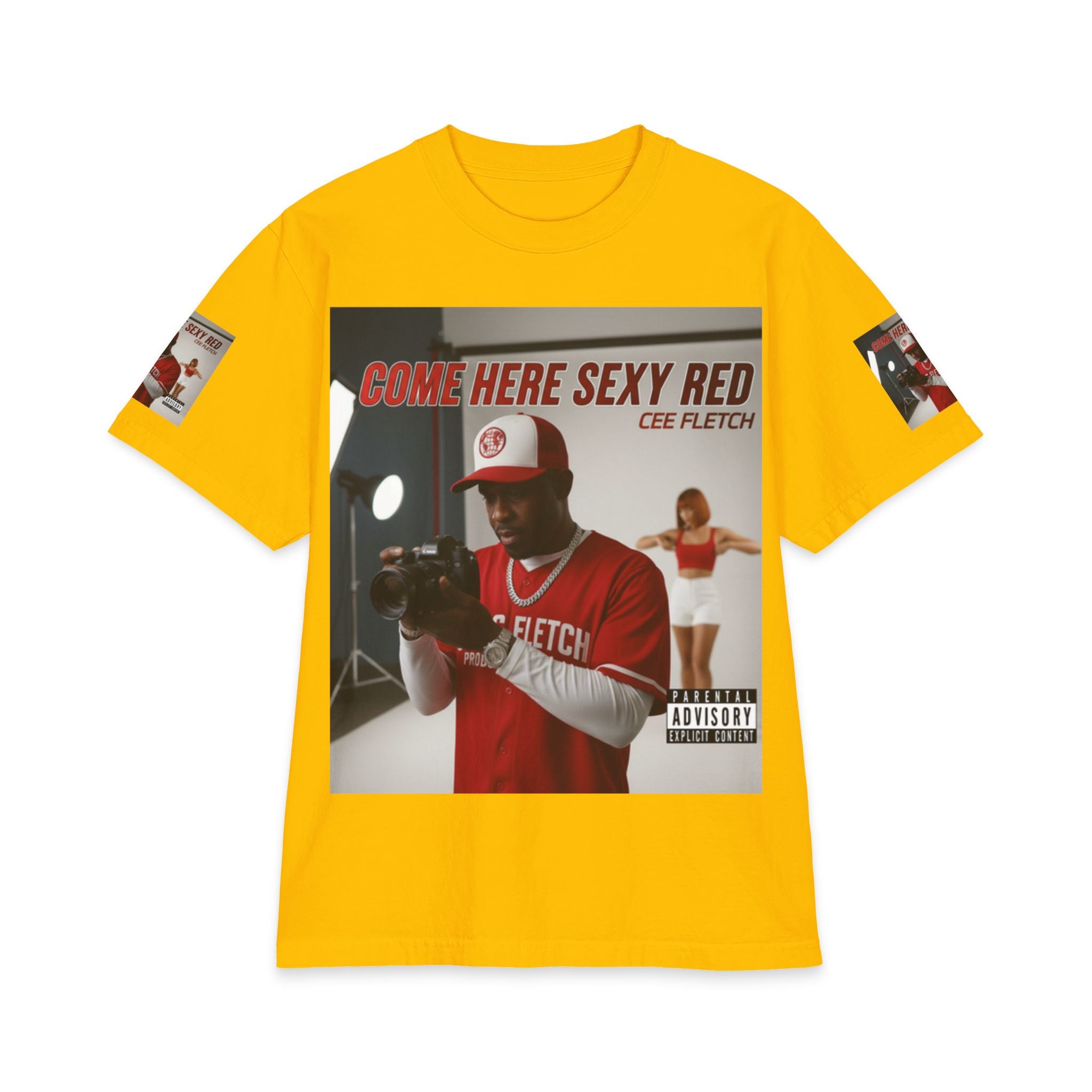 Come Here Sexy Red Album Art T-Shirt