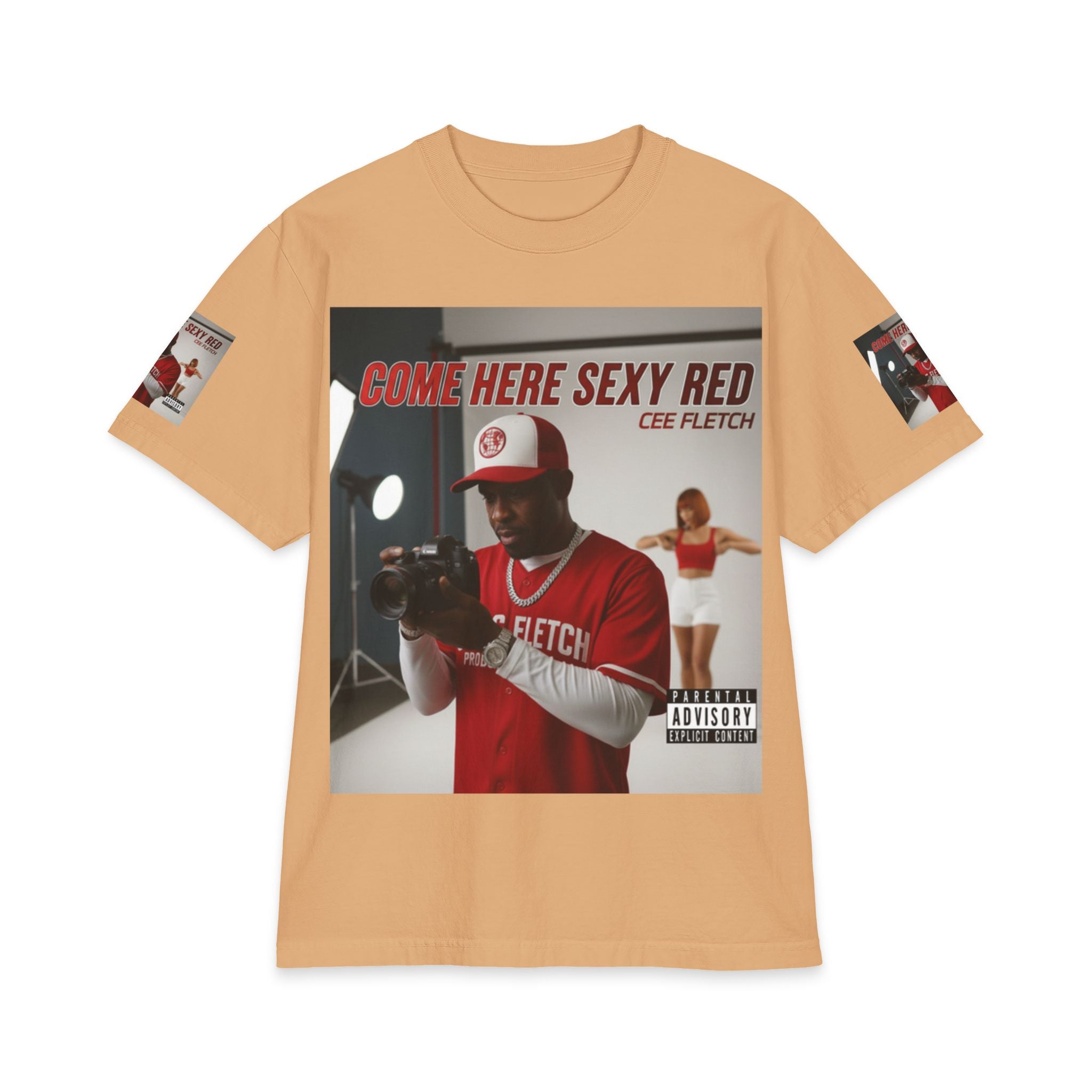 Come Here Sexy Red Album Art T-Shirt