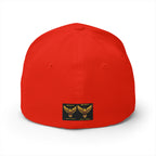Embroidered Golden Eagle Patch Cap – Retro Military Crest Hat