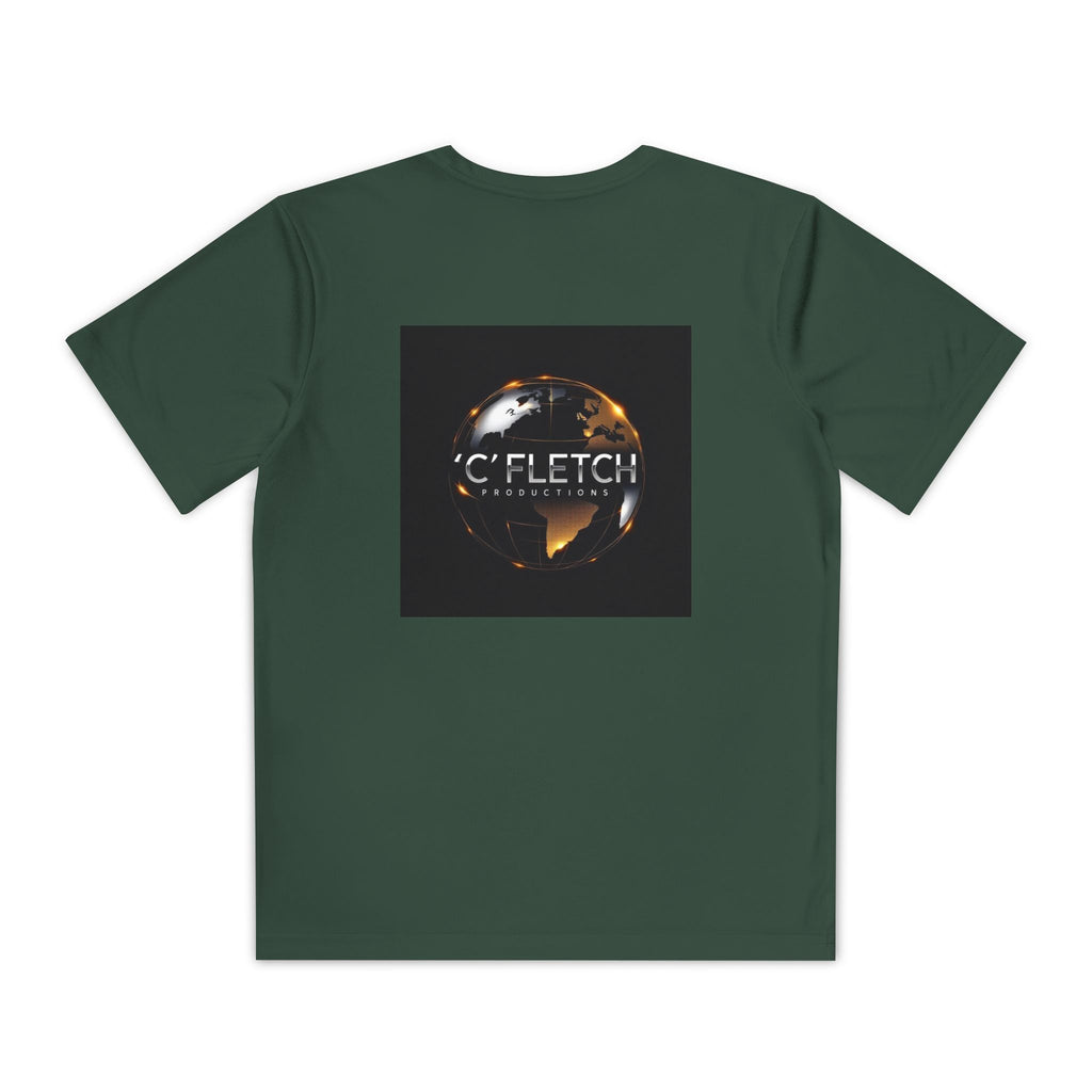 Music Logo Youth Tee — C Fletcher Competitor Shirt
