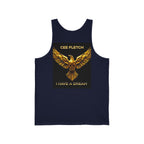 Cee Fletch 'I Have a Dream' Gold Eagle Tank Top