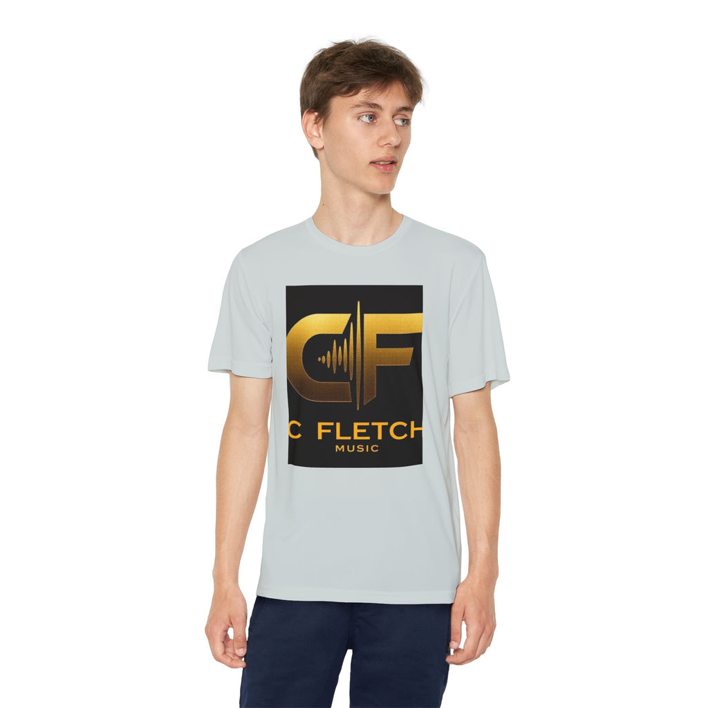 Music Logo Youth Tee — C Fletcher Competitor Shirt