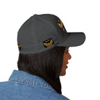 Embroidered Golden Eagle Patch Cap – Retro Military Crest Hat