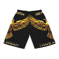Gold Phoenix Basketball Shorts — "I Have A Dream" AOP Athletic Shorts