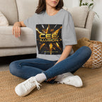 Illusion Graphic T-Shirt — 'Cee Illusion' Bold Gold Logo Tee