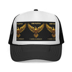 Golden Eagle Trucker Cap — "I Have a Dream" Graphic Mesh Hat