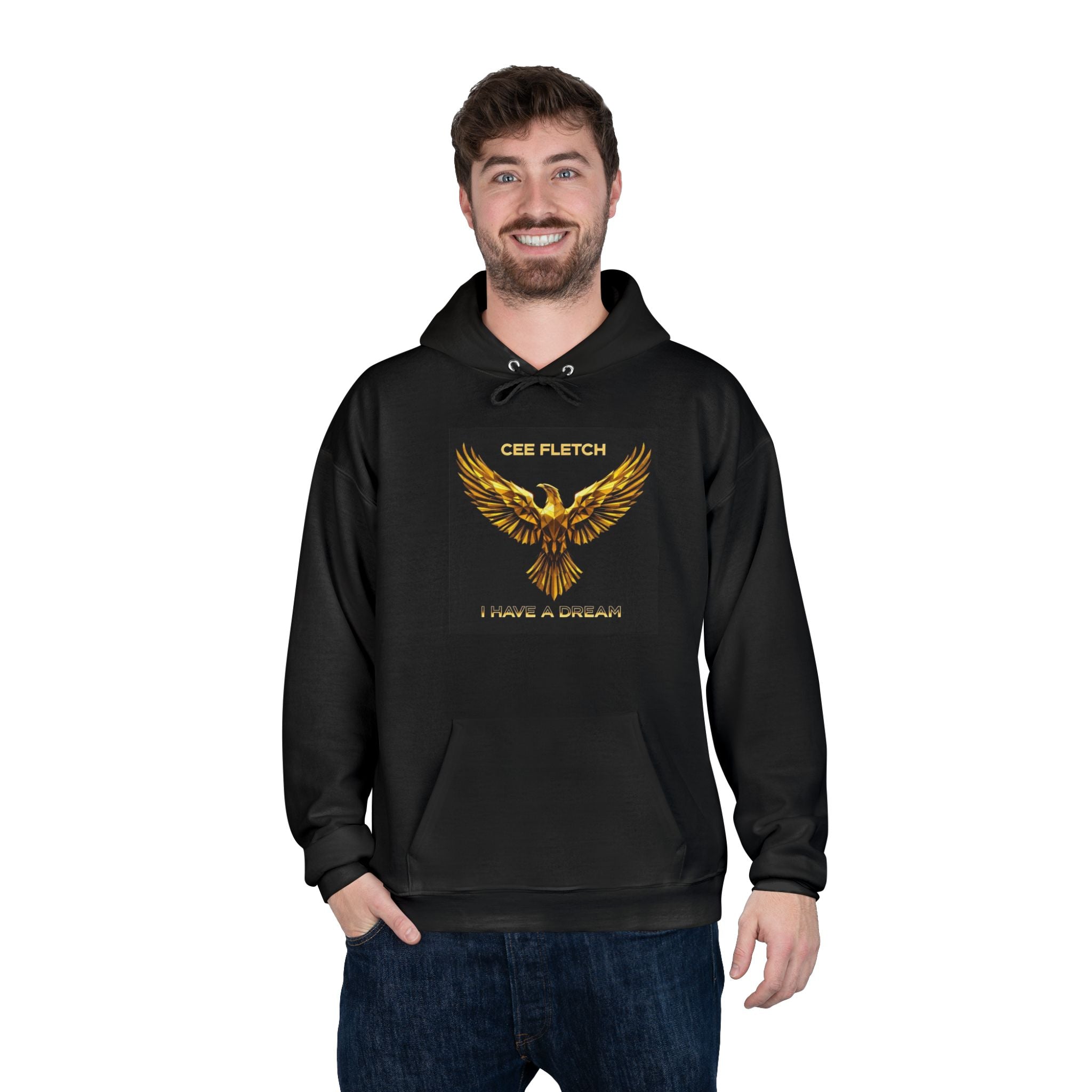 Phoenix Graphic Hoodie — "I Have a Dream" Cee Fletch Sweatshirt