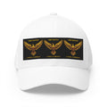 Embroidered Golden Eagle Patch Cap – Retro Military Crest Hat