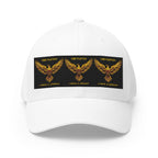 Embroidered Golden Eagle Patch Cap – Retro Military Crest Hat