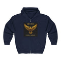 Golden Phoenix Zip Hoodie - "Cee Fletch I Have A Dream" Graphic