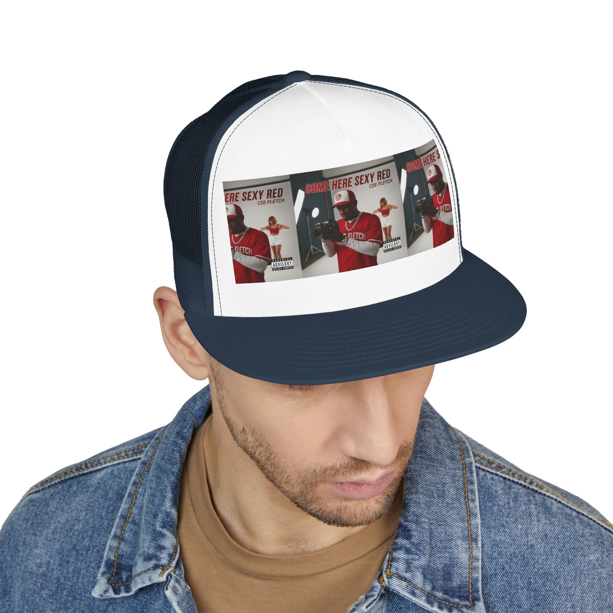 Trucker Cap — 'More Where Sexy Began' Retro Album Design