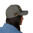 Embroidered Golden Eagle Patch Cap – Retro Military Crest Hat