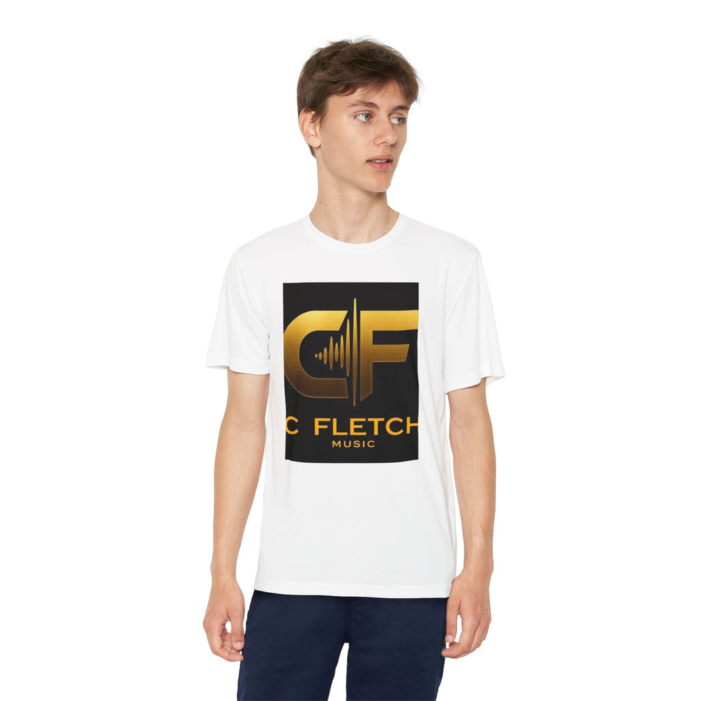 Music Logo Youth Tee — C Fletcher Competitor Shirt