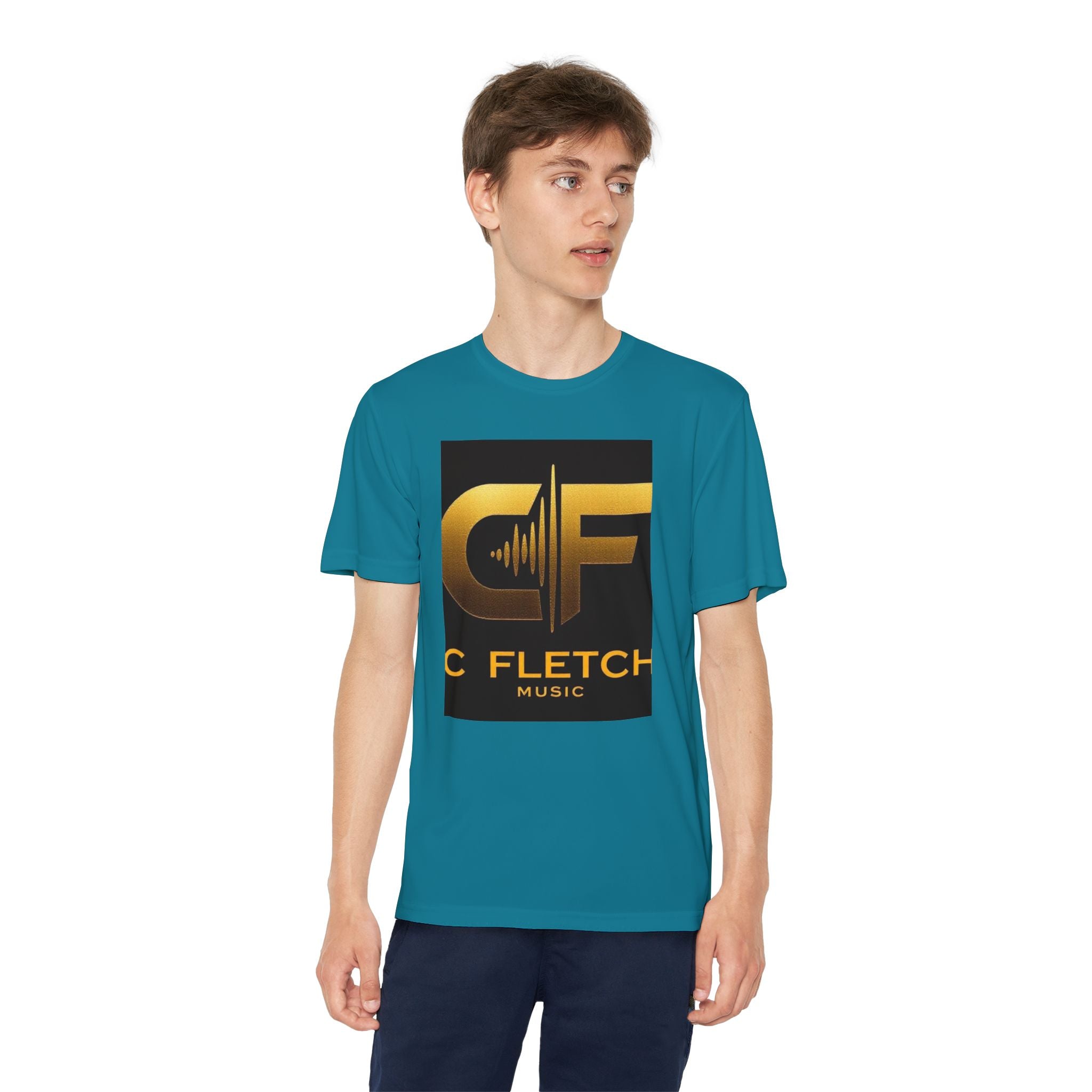 Music Logo Youth Tee — C Fletcher Competitor Shirt