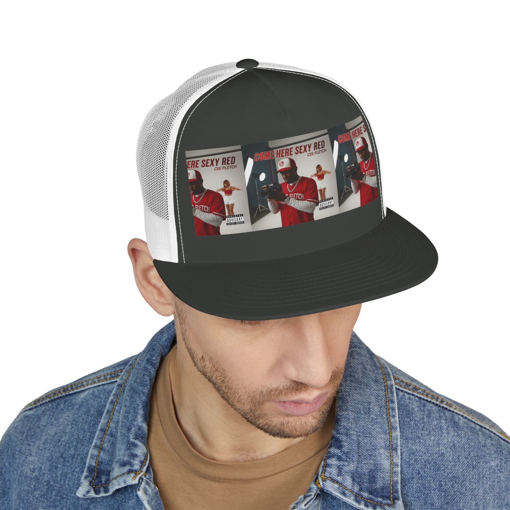 Trucker Cap — 'More Where Sexy Began' Retro Album Design