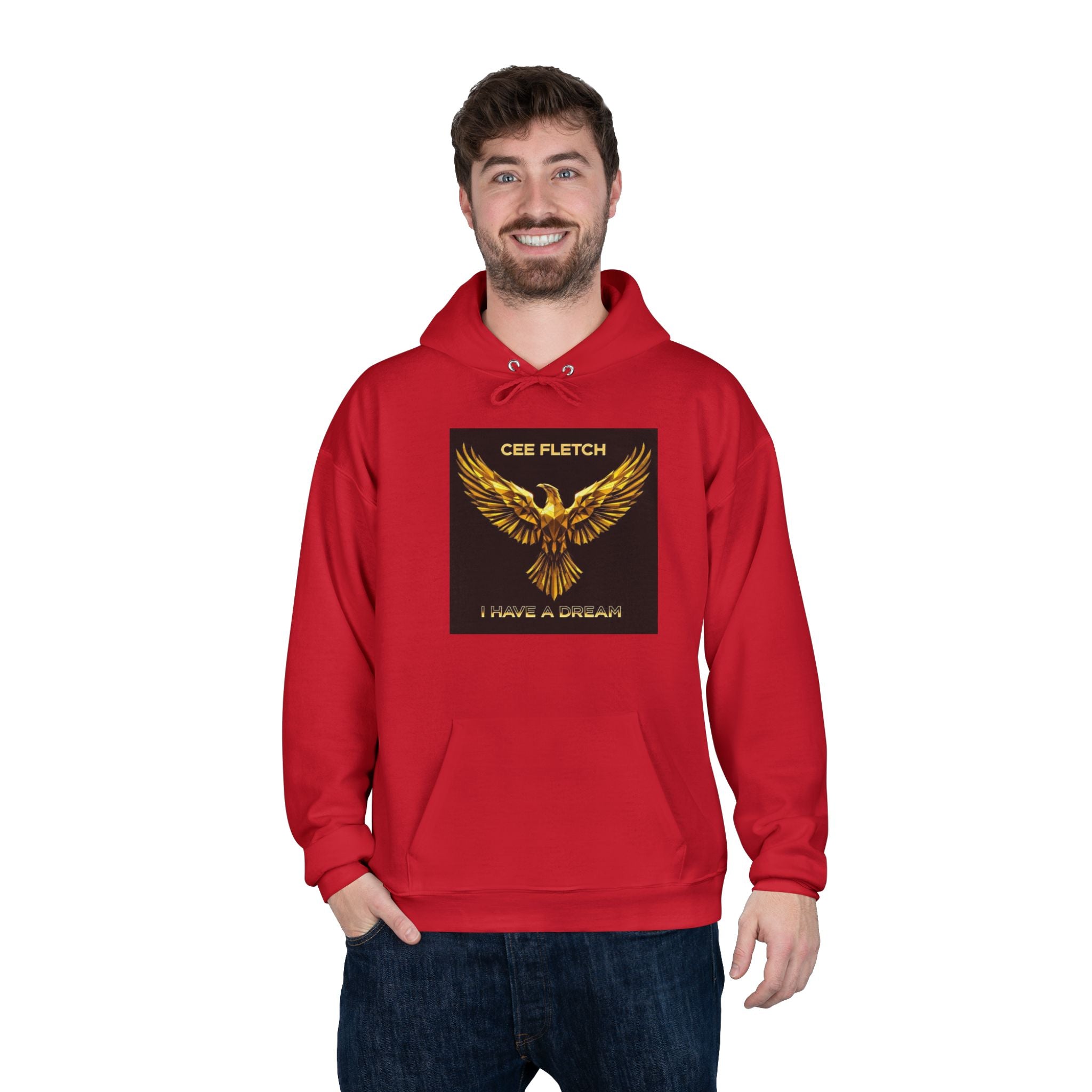 Phoenix Graphic Hoodie — "I Have a Dream" Cee Fletch Sweatshirt
