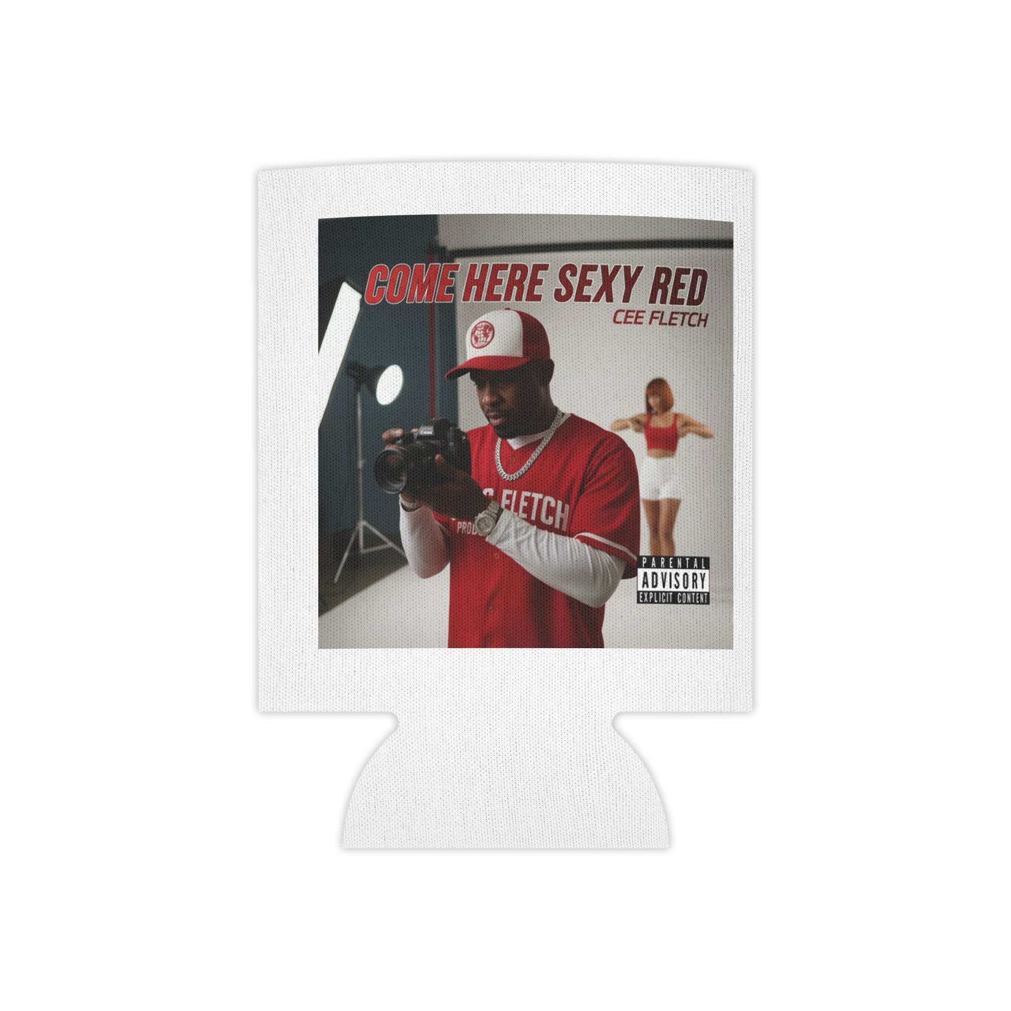Can Cooler — "Come Here Sexy Red" Album Art Can Cooler