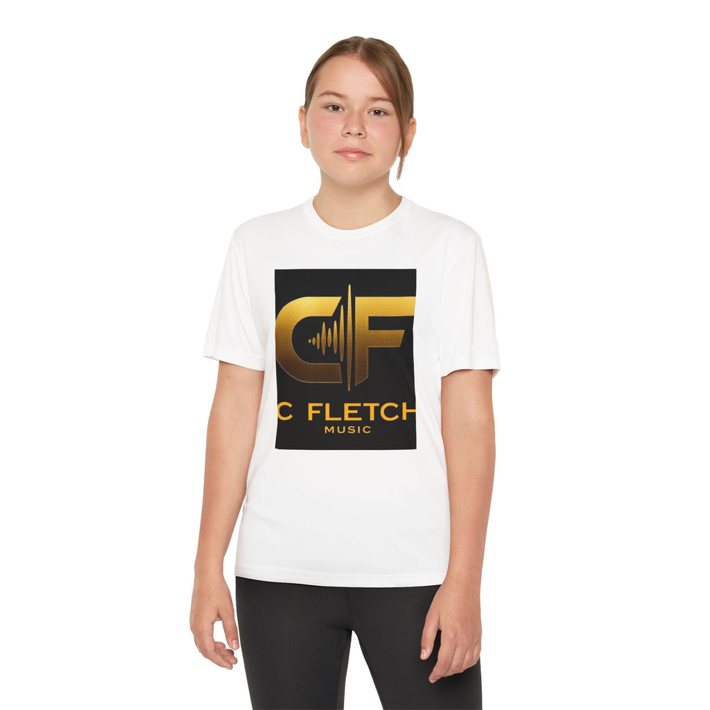 Music Logo Youth Tee — C Fletcher Competitor Shirt