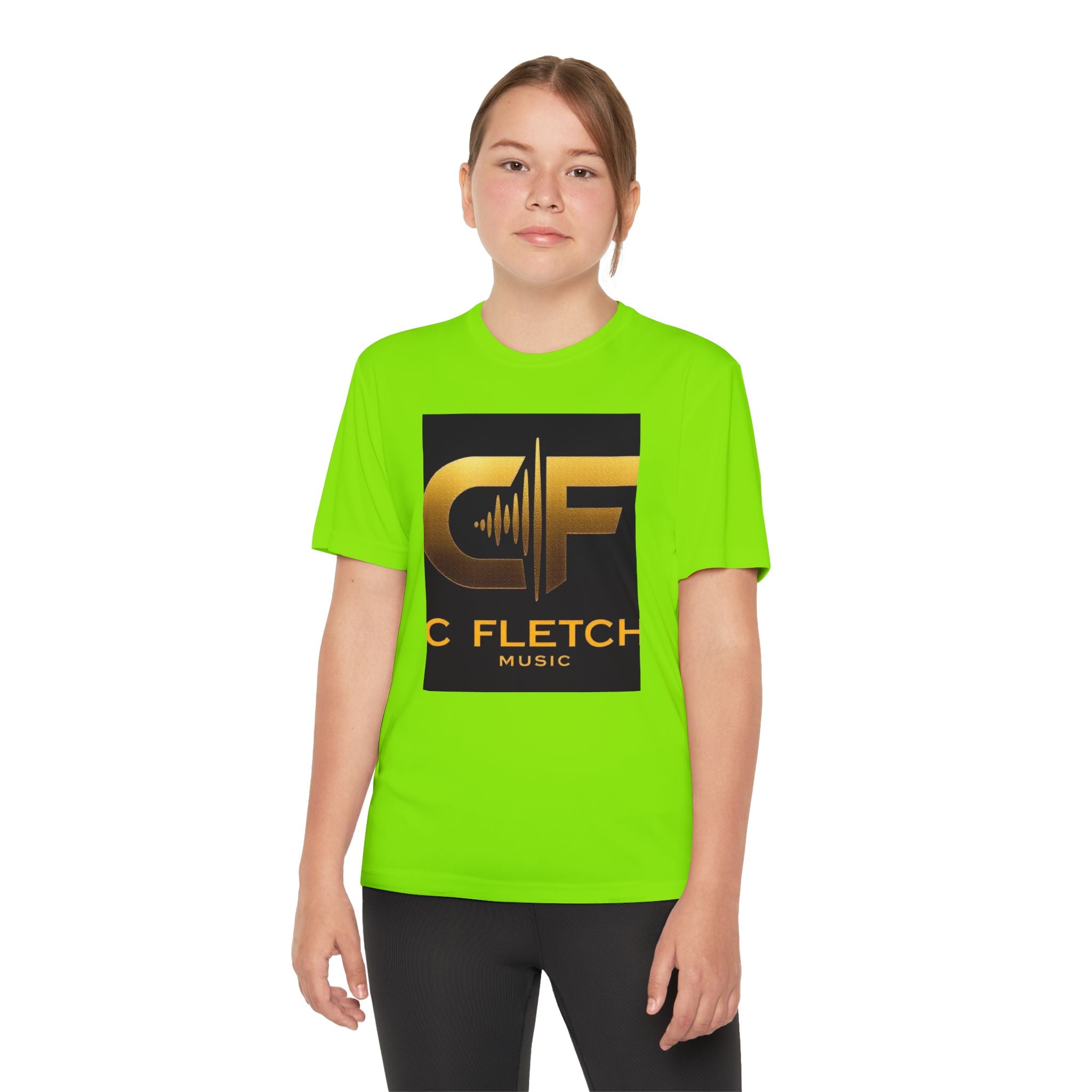 Music Logo Youth Tee — C Fletcher Competitor Shirt