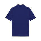 Logo Chest Polo Shirt — Gold Emblem Athletic Golf Polo