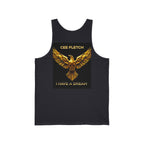 Cee Fletch 'I Have a Dream' Gold Eagle Tank Top