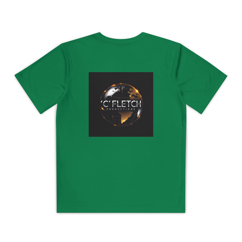 Music Logo Youth Tee — C Fletcher Competitor Shirt