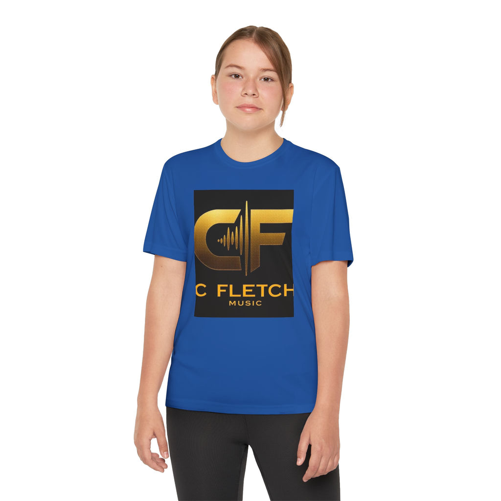 Music Logo Youth Tee — C Fletcher Competitor Shirt