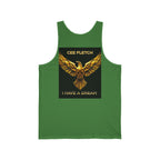 Cee Fletch 'I Have a Dream' Gold Eagle Tank Top