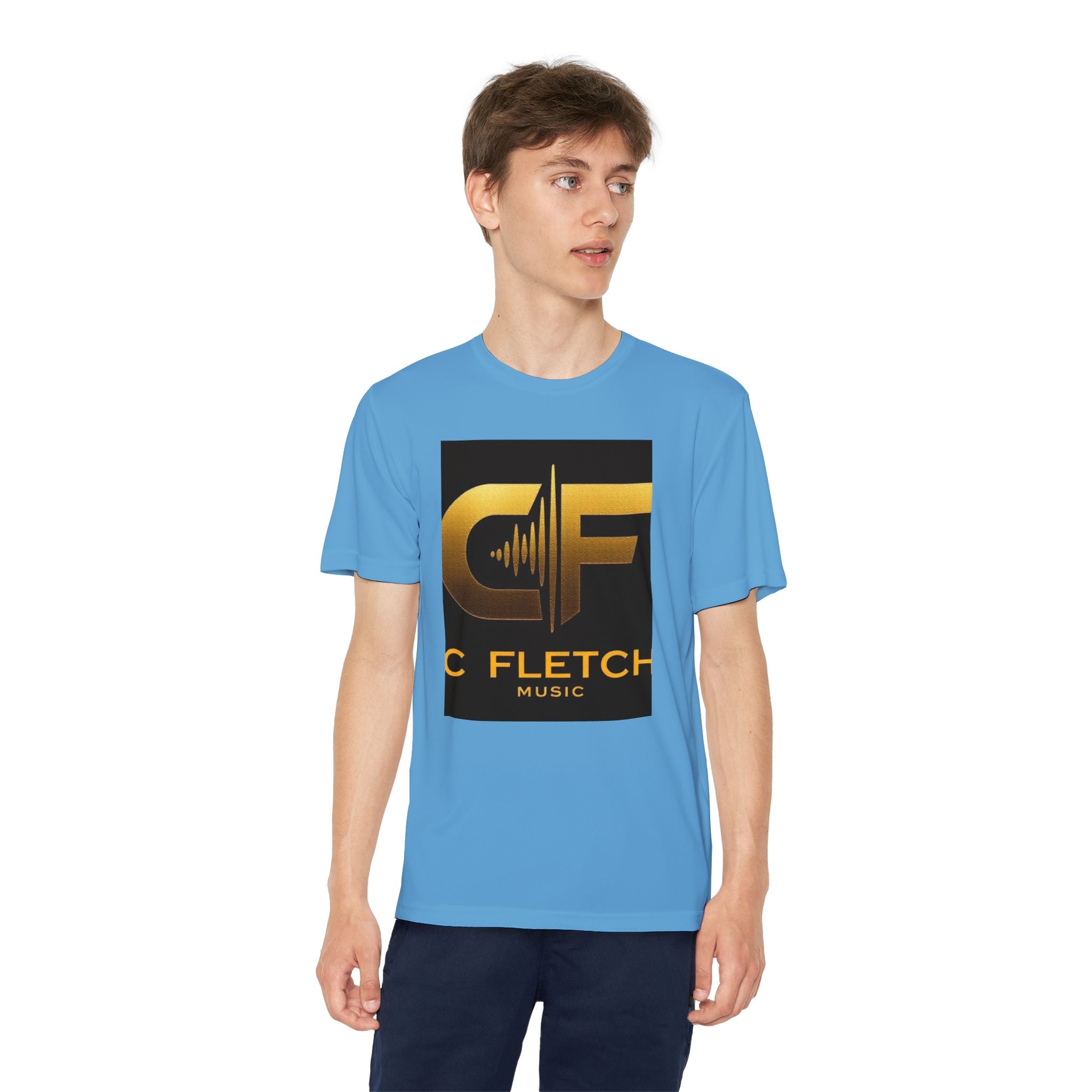 Music Logo Youth Tee — C Fletcher Competitor Shirt