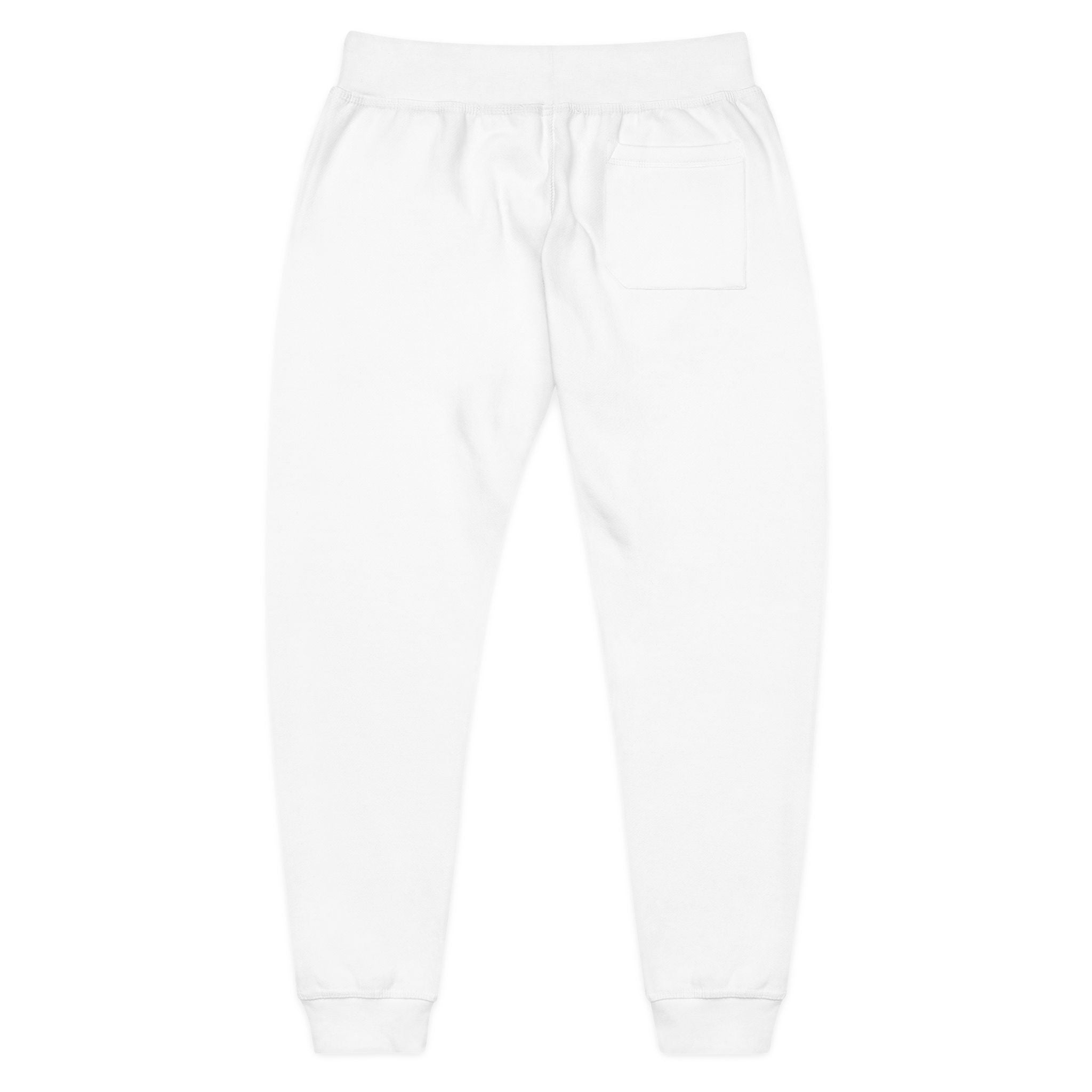 Embroidered Sequin Pocket Joggers — Reversible Sparkle Patch Sweatpants