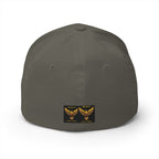 Embroidered Golden Eagle Patch Cap – Retro Military Crest Hat