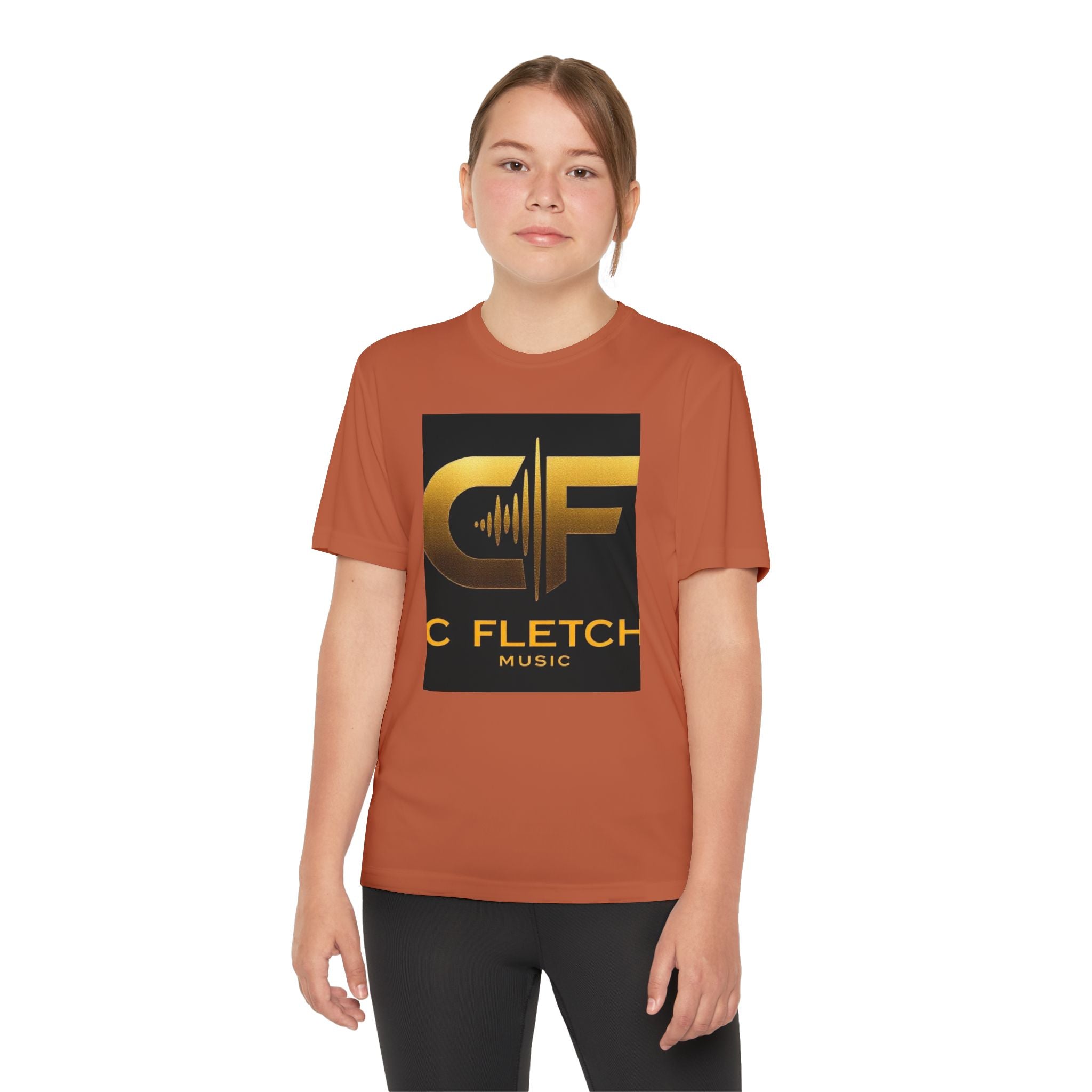 Music Logo Youth Tee — C Fletcher Competitor Shirt