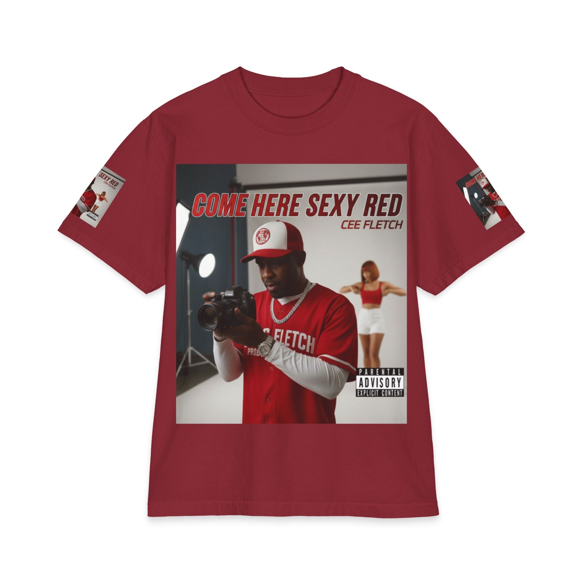 Come Here Sexy Red Album Art T-Shirt