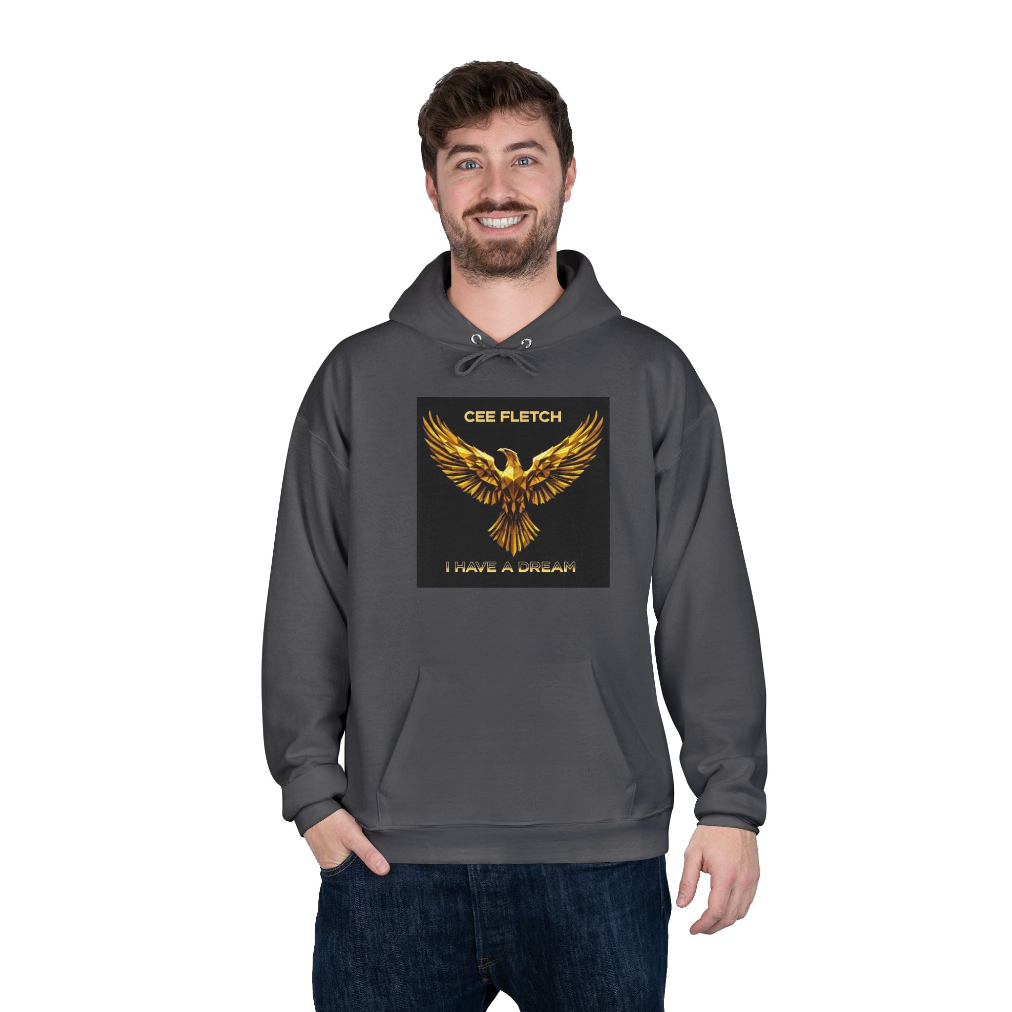 Phoenix Graphic Hoodie — "I Have a Dream" Cee Fletch Sweatshirt