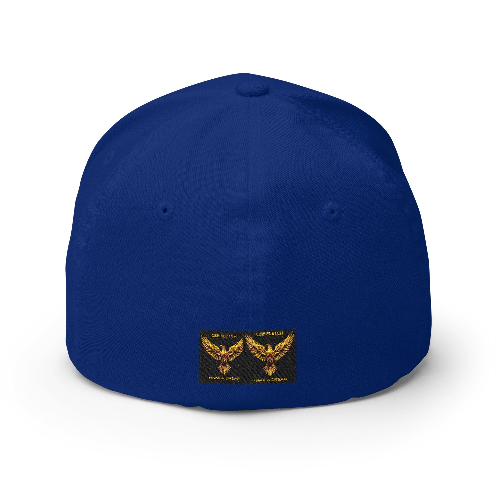 Embroidered Golden Eagle Patch Cap – Retro Military Crest Hat