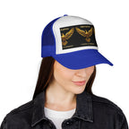 Golden Eagle Trucker Cap — "I Have a Dream" Graphic Mesh Hat