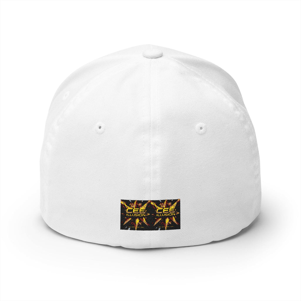 Embroidered Starburst Logo Cap — 'Cee Illusion' Structured Hat