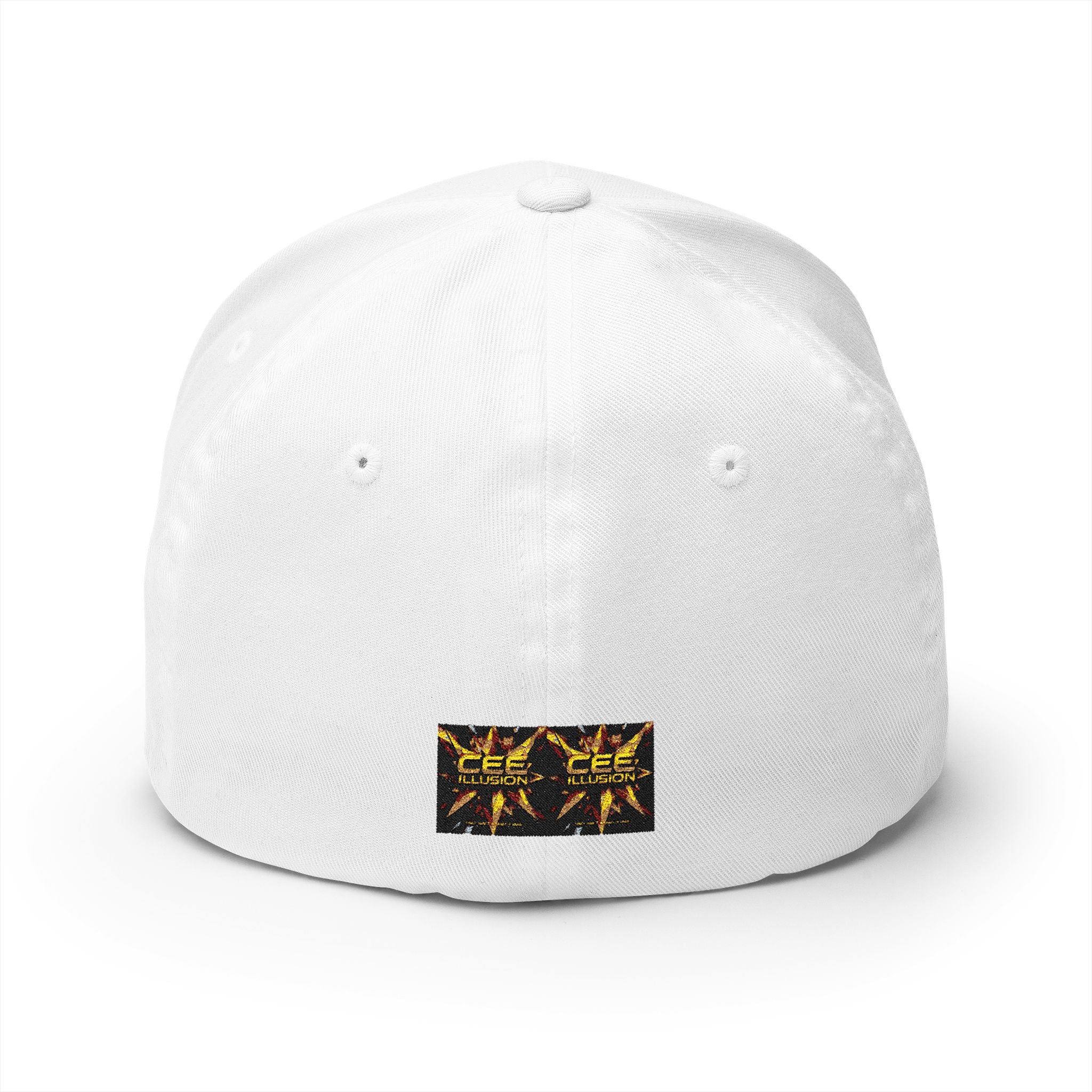 Embroidered Starburst Logo Cap — 'Cee Illusion' Structured Hat
