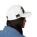 Embroidered Golden Eagle Patch Cap – Retro Military Crest Hat