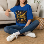 Illusion Graphic T-Shirt — 'Cee Illusion' Bold Gold Logo Tee