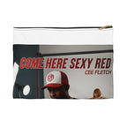 Accessory Pouch — “Come Here Sexy Red” Music Cover Zip Bag