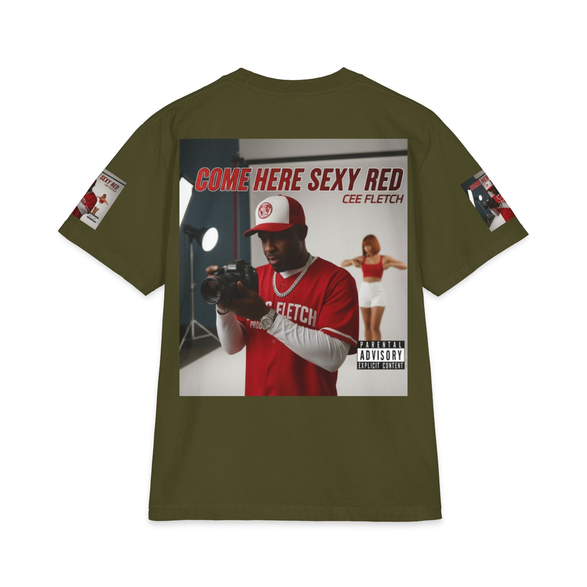Come Here Sexy Red Album Art T-Shirt