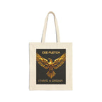 Phoenix Graphic Tote Bag — "Cee Fletch" I Have a Dream Canvas Tote