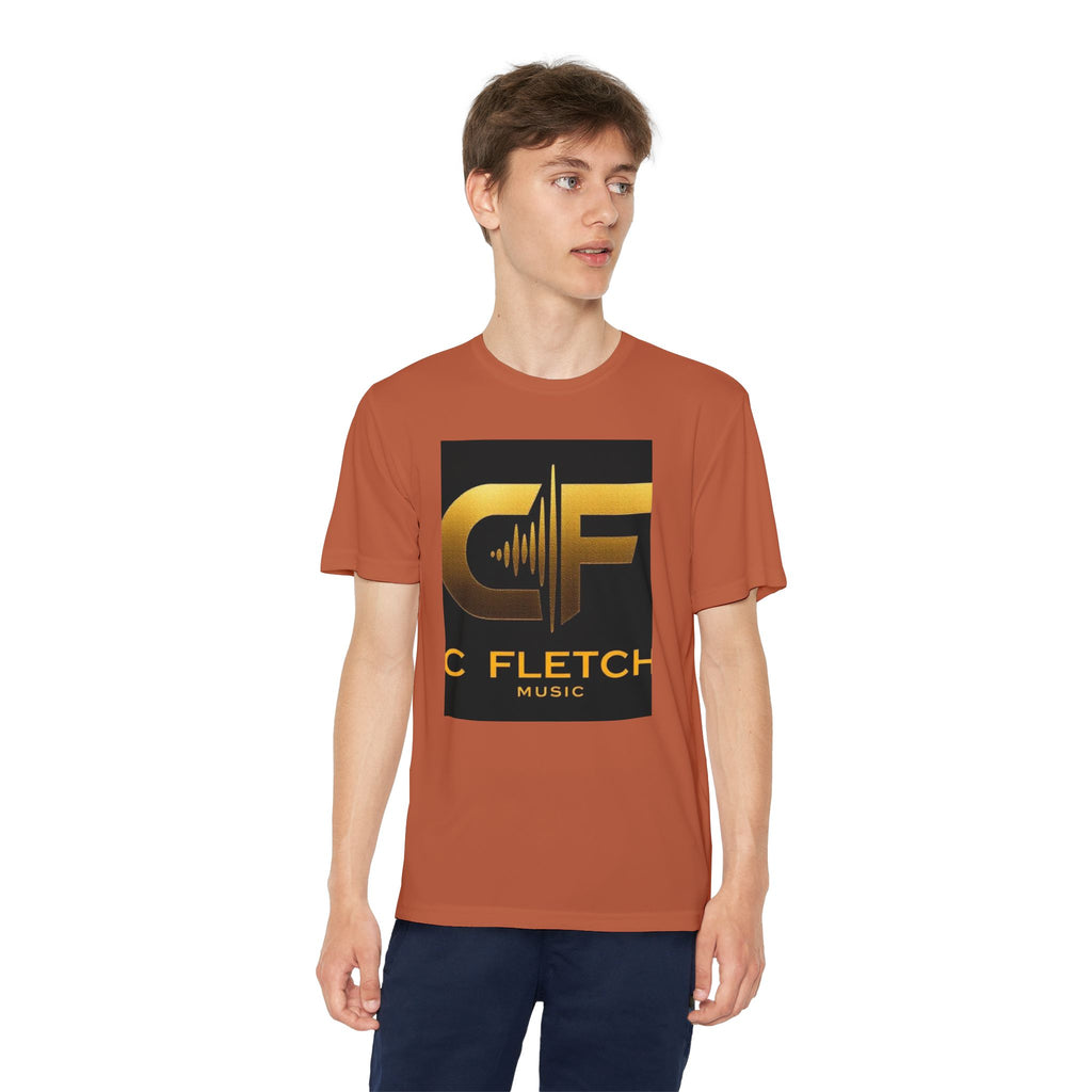 Music Logo Youth Tee — C Fletcher Competitor Shirt