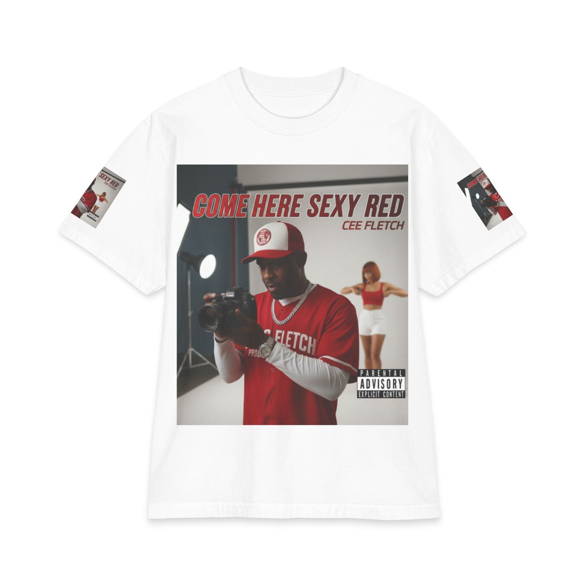 Come Here Sexy Red Album Art T-Shirt