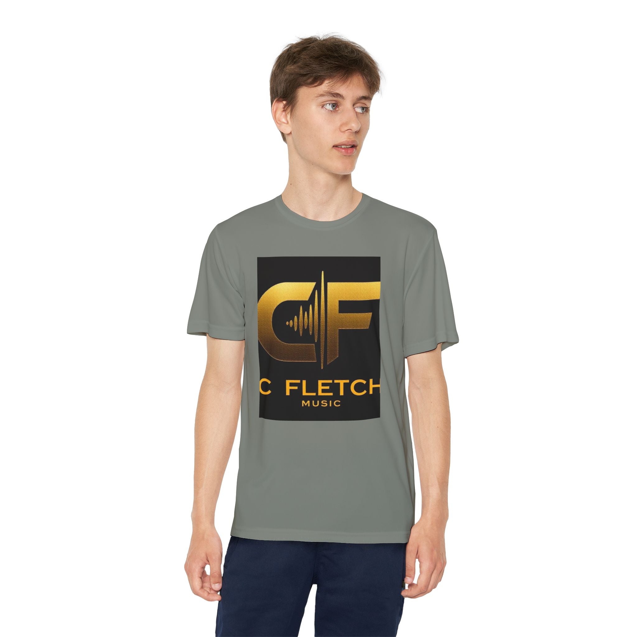 Music Logo Youth Tee — C Fletcher Competitor Shirt