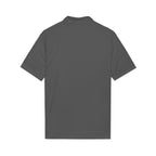Logo Chest Polo Shirt — Gold Emblem Athletic Golf Polo