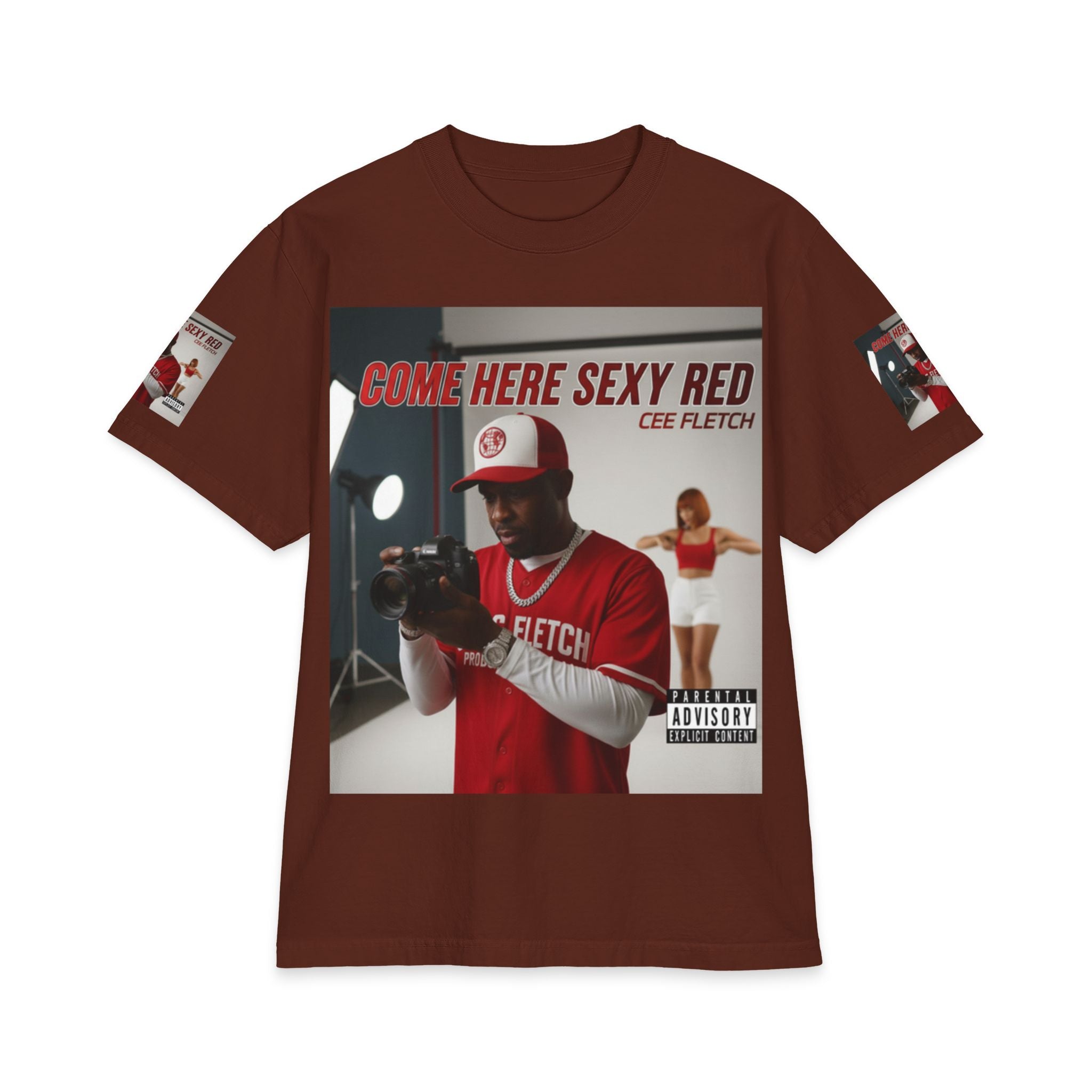 Come Here Sexy Red Album Art T-Shirt