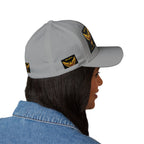 Embroidered Golden Eagle Patch Cap – Retro Military Crest Hat