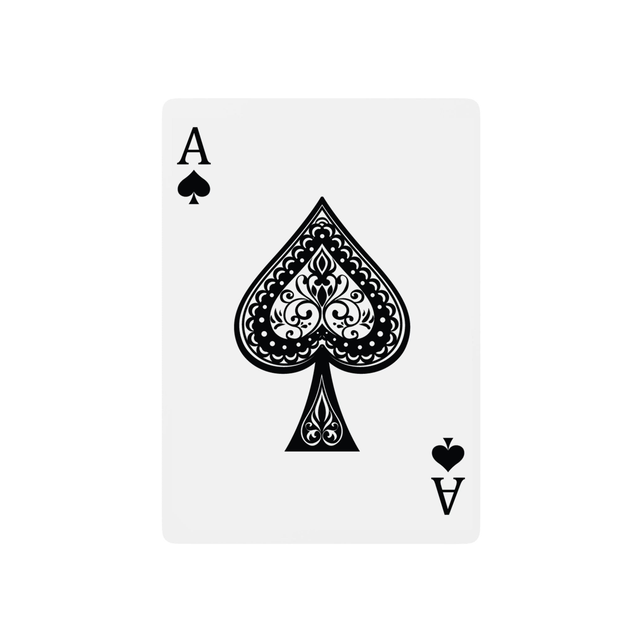 Cee Fletch 'I Have a Dream' Gold Eagle Poker Playing Cards